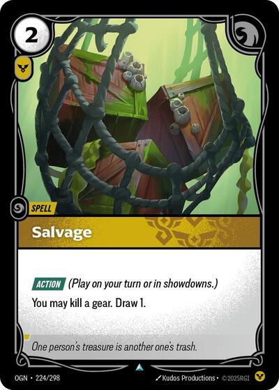 Salvage (OGN 224/298) [Origins]