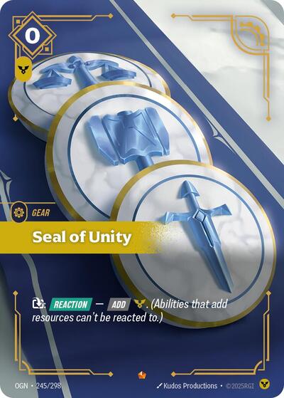 Seal of Unity (OGN 245/298) [Origins]