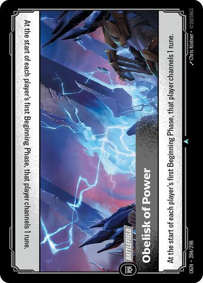 Obelisk of Power (OGN 284/298) [Origins]