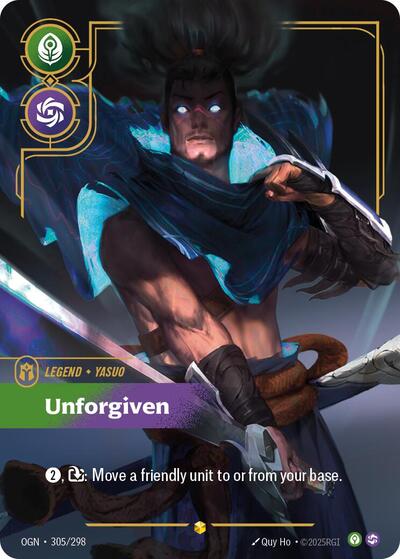 Yasuo - Unforgiven (OGN 305/298) [Origins]