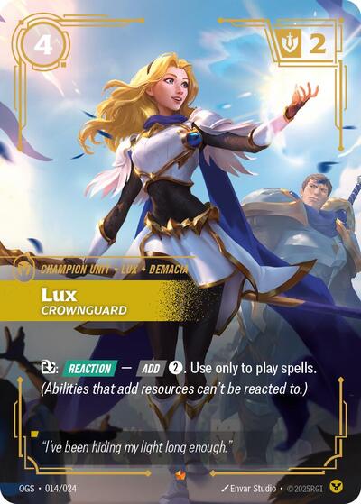 Lux Crownguard (OGS 014/024) [Origins: Proving Grounds]