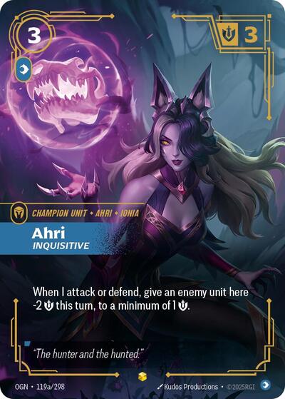 Ahri - Inquisitive (OGN 119a/298) [Origins]