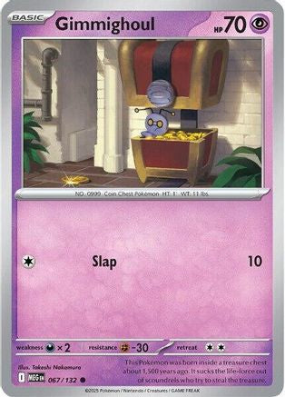 Gimmighoul (067/132) [Mega Evolution: Base Set]