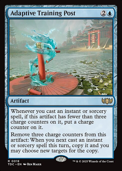 Adaptive Training Post (TDC 18) [Tarkir: Dragonstorm Commander]