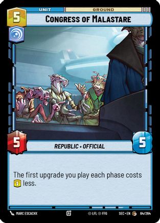 Congress of Malastare (64/264) (64/264) [Secrets of Power]