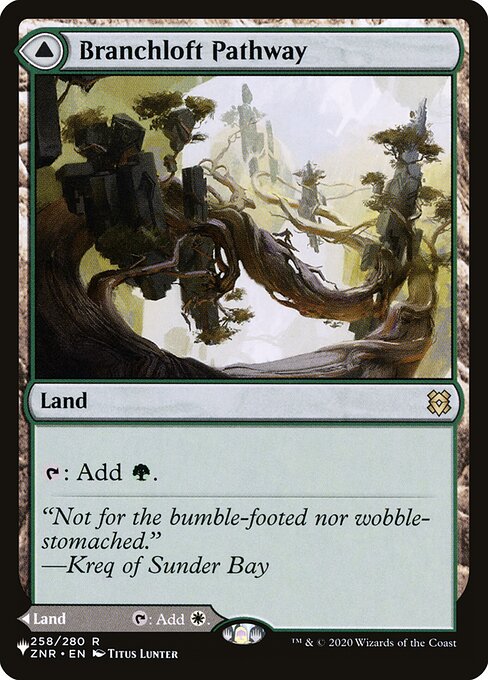 Branchloft Pathway // Boulderloft Pathway (PLST ZNR-258) [The List]