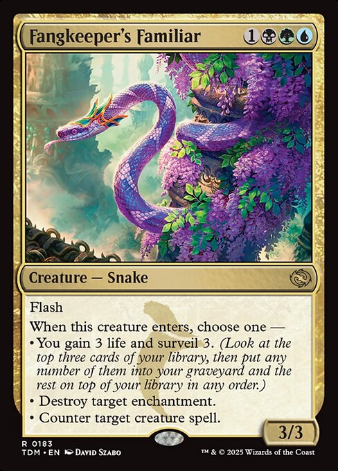 Fangkeeper's Familiar (TDM 183) [Tarkir: Dragonstorm]