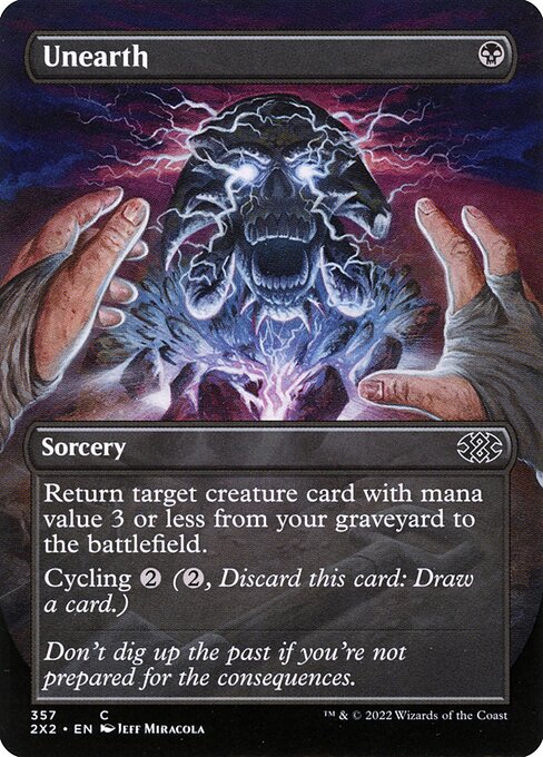 Unearth (2X2 357) [Double Masters 2022]