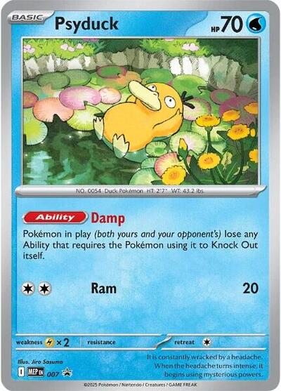 Psyduck 007 (MEP 007) [ME: Mega Evolution Promo]