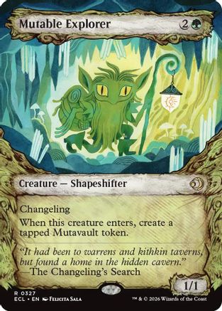 Mutable Explorer (Showcase) [Lorwyn Eclipsed]