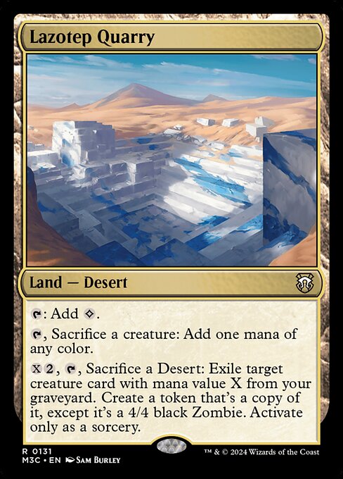 Lazotep Quarry (M3C 131) [Modern Horizons 3 Commander]