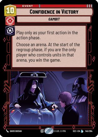 Confidence in Victory (145/264) (145/264) [Secrets of Power]
