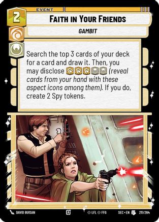 Faith in Your Friends (211/264) (211/264) [Secrets of Power]