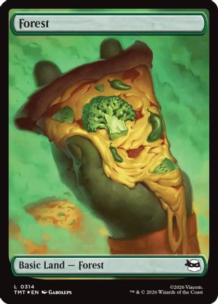Forest (0314) (Surge Foil) [Teenage Mutant Ninja Turtles]