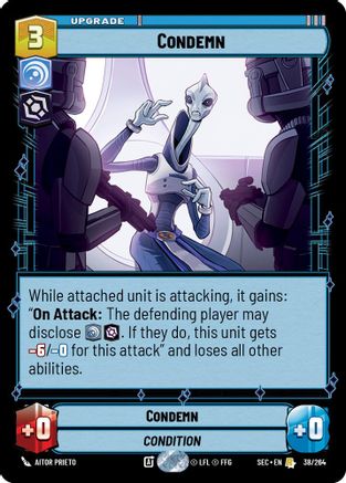 Condemn (38/264) (38/264) [Secrets of Power]