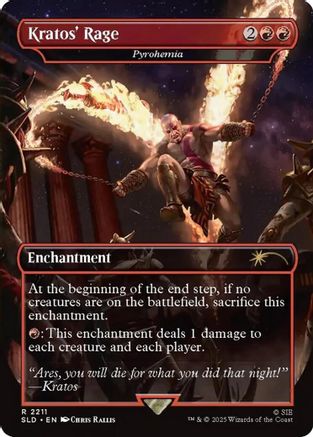Kratos' Rage - Pyrohemia [Secret Lair Drop Series]
