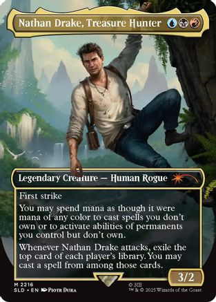 Nathan Drake, Treasure Hunter [Secret Lair Drop Series]