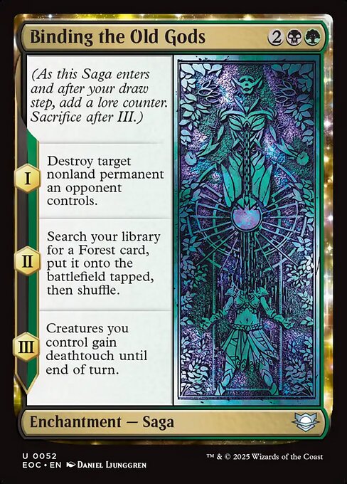 Binding the Old Gods (EOC 52) [Edge of Eternities Commander]