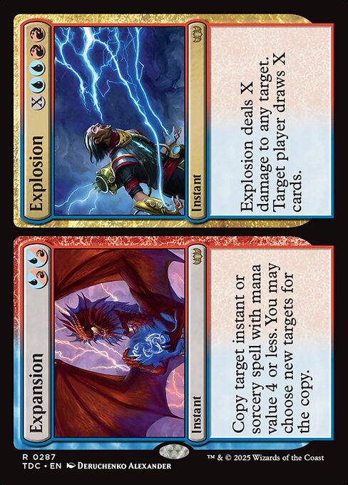 Expansion // Explosion (TDC 287) [Tarkir: Dragonstorm Commander]