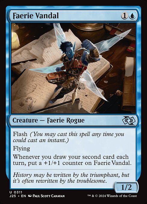 Faerie Vandal (J25 311) [Foundations Jumpstart]