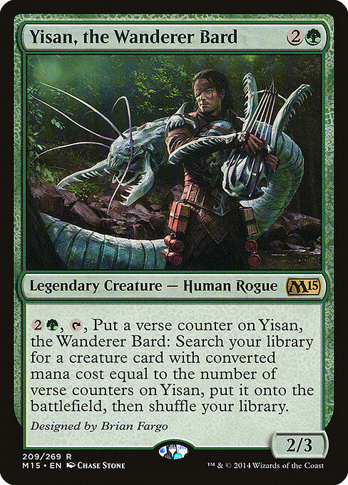 Yisan, the Wanderer Bard (M15 209) [Magic 2015]
