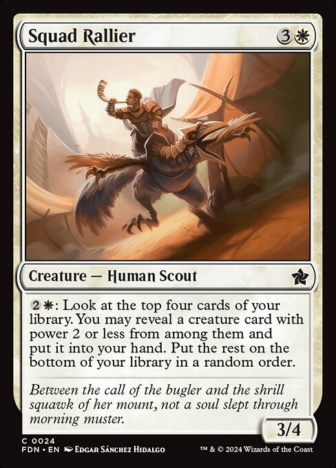 Squad Rallier (FDN 24) [Foundations]