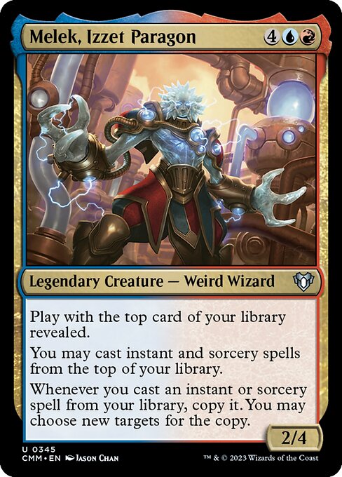 Melek, Izzet Paragon (CMM 345) [Commander Masters]