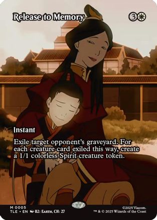 Release to Memory (Borderless) [Avatar: The Last Airbender: Eternal-Legal]