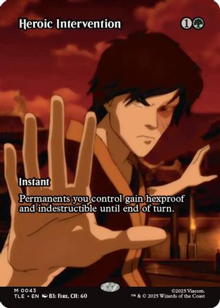 Heroic Intervention (Borderless) [Avatar: The Last Airbender: Eternal-Legal]