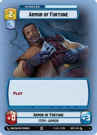 Armor of Fortune (4) [Secrets of Power: Weekly Play]
