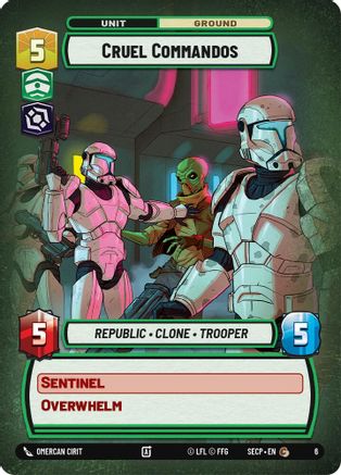 Cruel Commandos (6) [Secrets of Power: Weekly Play]
