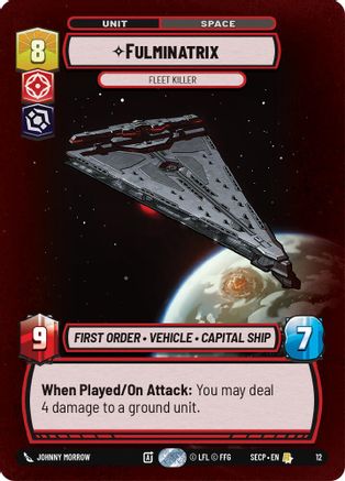 Fulminatrix - Fleet Killer (12) [Secrets of Power: Weekly Play]