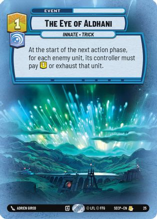 The Eye of Aldhani (Foil) (25) [Secrets of Power: Weekly Play]