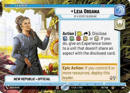 Leia Organa - Of A Secret Bloodline (Hyperspace) (268) (268) [Secrets of Power]