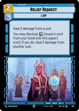 Relief Request (584) (Foil) (584) [Secrets of Power]