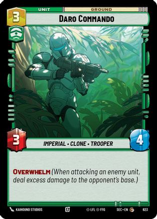 Daro Commando (623) (Foil) (623) [Secrets of Power]