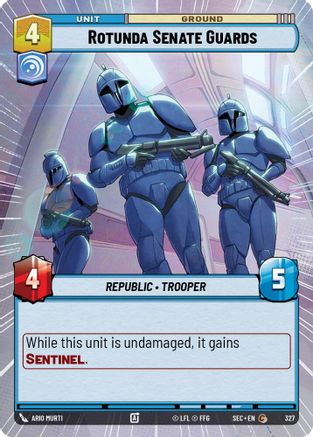 Rotunda Senate Guards (327) (Hyperspace) (327) [Secrets of Power]
