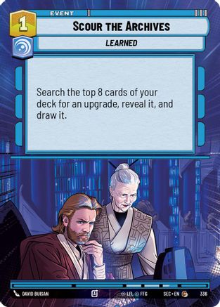 Scour the Archives (336) (Hyperspace) (336) [Secrets of Power]