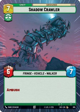 Shadow Crawler (385) (Hyperspace) (385) [Secrets of Power]