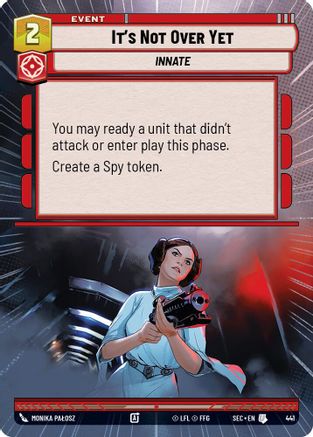 It's Not Over Yet (441) (Hyperspace) (441) [Secrets of Power]