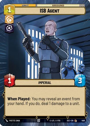 ISB Agent (448) (Hyperspace) (448) [Secrets of Power]