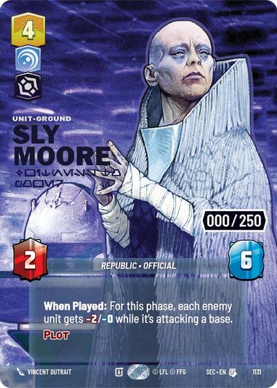 Sly Moore Witness to Power Serialized (SEC 1131) [Secrets of Power]