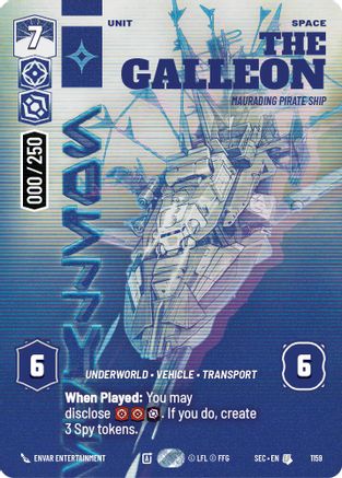 The Galleon - Marauding Pirate Ship (Serialized) (1159) (1159) [Secrets of Power]
