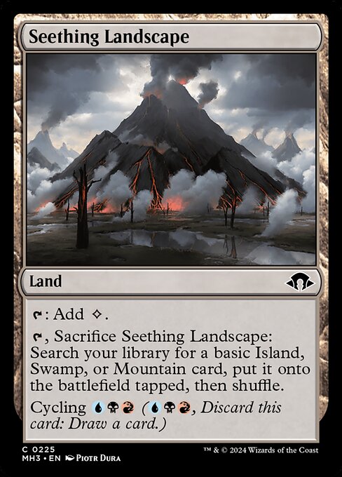 Seething Landscape (MH3 225) [Modern Horizons 3]