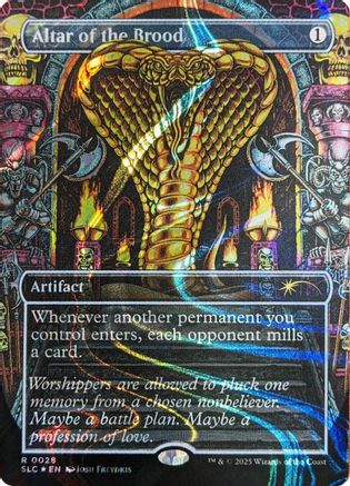 Altar of the Brood (Halo Foil) [Secret Lair Countdown Kit]