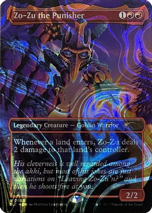 Zo-Zu the Punisher (Halo Foil) [Secret Lair Countdown Kit]