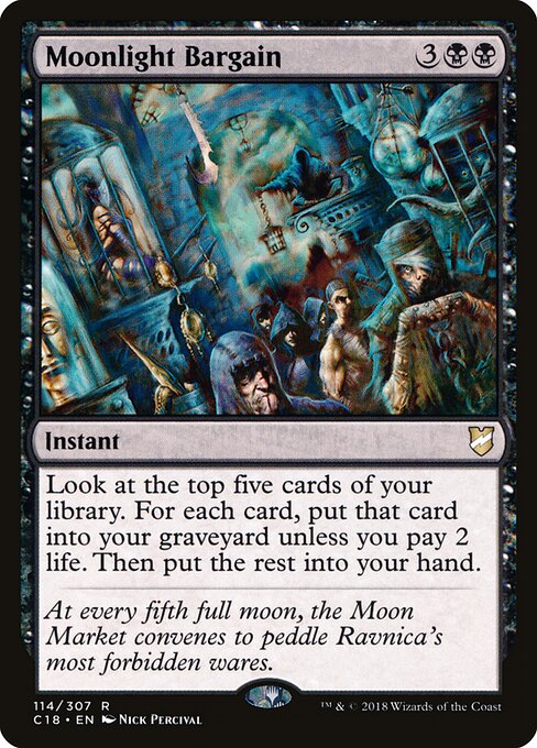 Moonlight Bargain (C18 114) [Commander 2018]