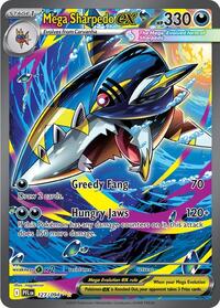 Mega Sharpedo ex (127/094) [ME02: Phantasmal Flames]