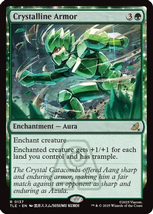 Crystalline Armor [Avatar: The Last Airbender: Eternal-Legal]
