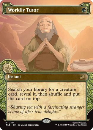 Worldly Tutor (Showcase) [Avatar: The Last Airbender: Eternal-Legal]